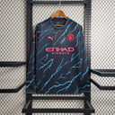 Maillot Manchester City extérieur 2023 2024 manches longues
