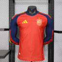 Maillot Espagne 2026 Domicile Player Version Manches Longues – Coupe du Monde