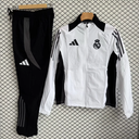 25-26 Real Madrid White Windbreaker
