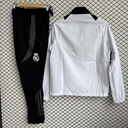 25-26 Real Madrid White Windbreaker