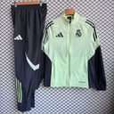 25-26 Real Madrid Green Windbreaker